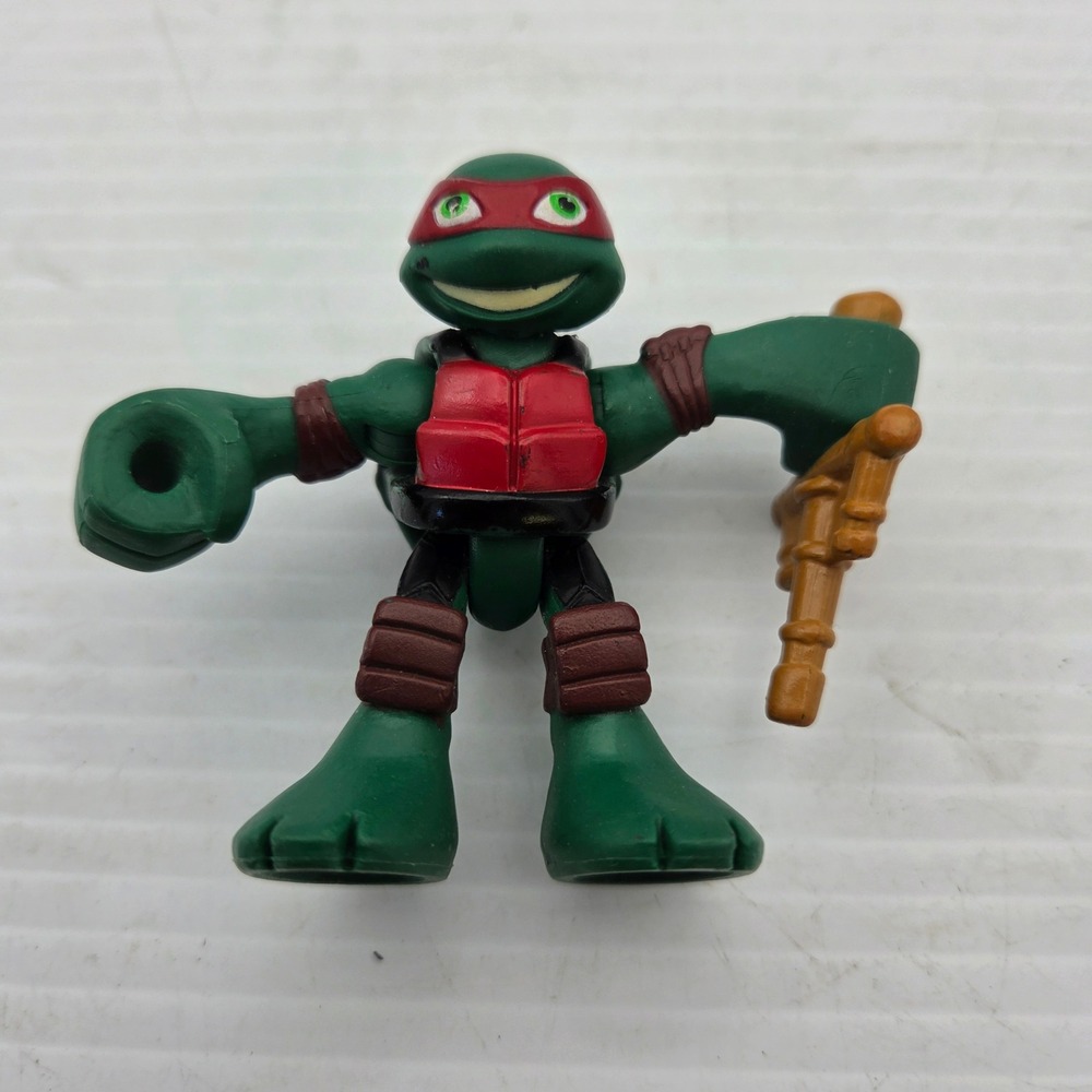 TMNT Half Shell Heroes Raphael Action Figure 2.5 Inch Nickelodeon Ninja Turtles